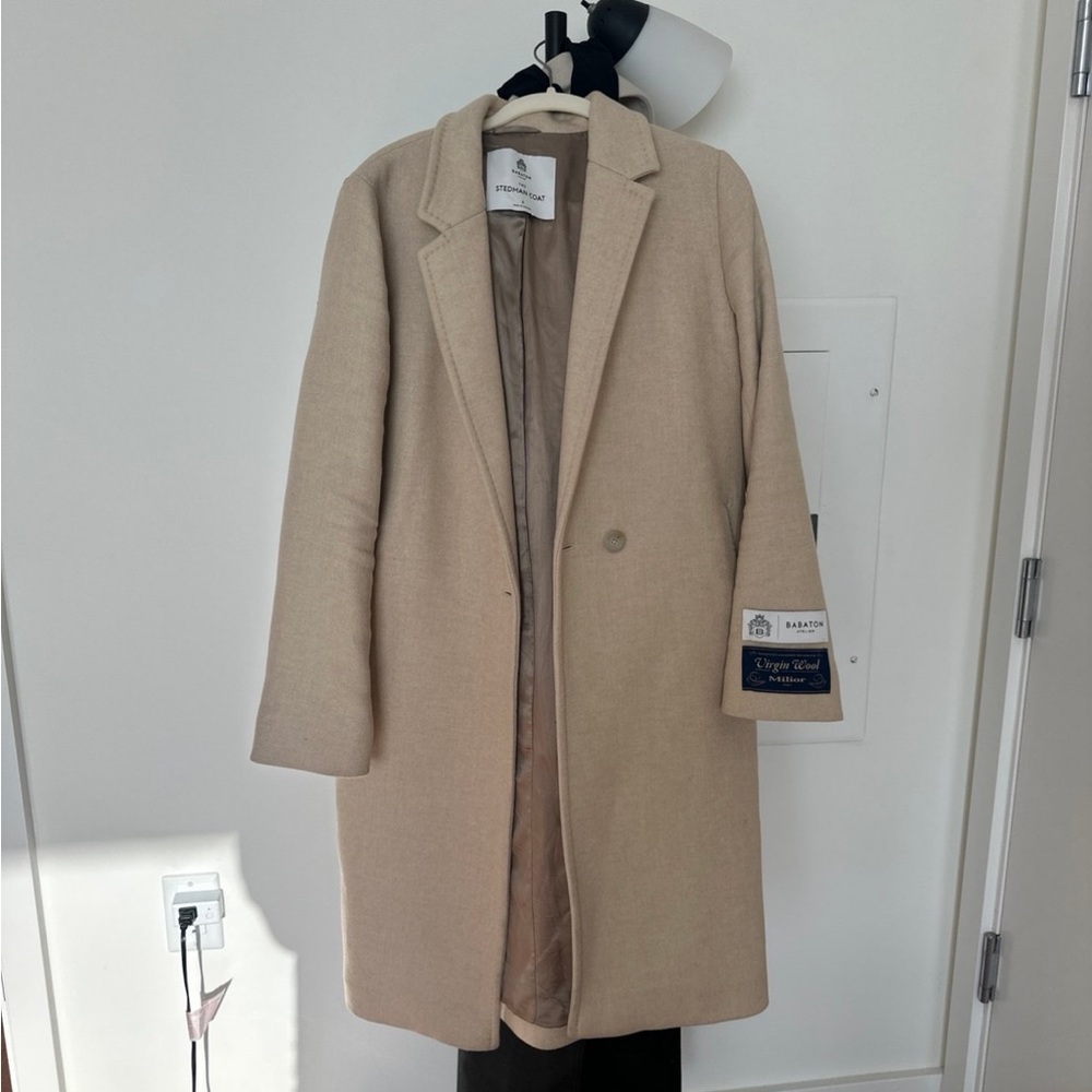 Babaton Tan Stedman Coat